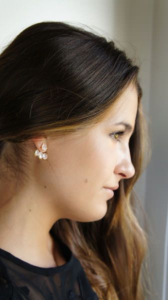 Pendientes lobulo plata