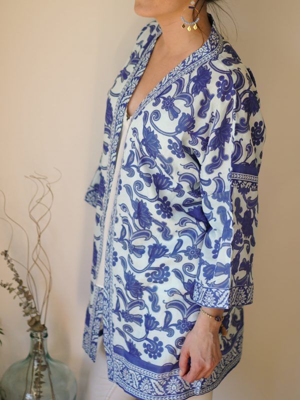 kimono azul