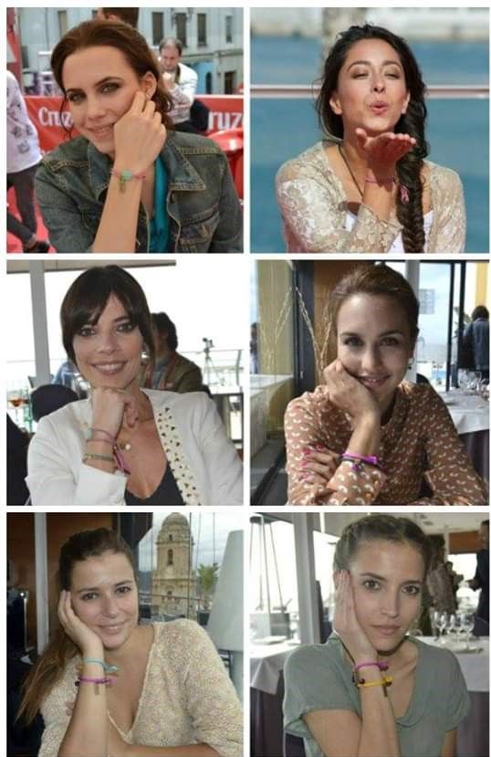 pulseras shiori en el festival de cine de Málaga