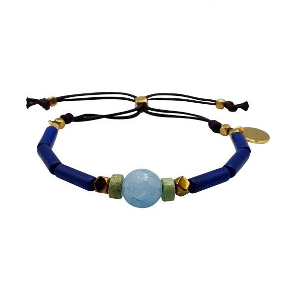 pulsera mahe azul índigo