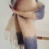 bufanda mohair en degradado