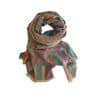 foulard lana y cashmere estampado floral en tonos pasteles