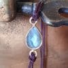 pulsera ocean labradorita engarzada