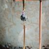 pendientes labradorita y amatista