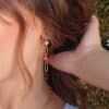 pendientes arlequín colección museo carmen thyssen andorra