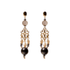 pendientes "Belle Epoque" colección shiori para museo carmen thyssen andorra