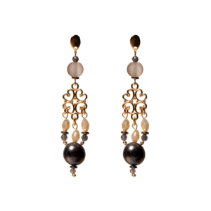 pendientes "Belle Epoque" colección shiori para museo carmen thyssen andorra