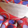 fular invierno en rojo, azul y lila cashmere 100%