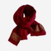 fular invierno granate en cashmere 100%