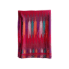 fular invierno rojo en cashmere 100%