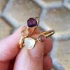 Anillos finitos con piedras naturales