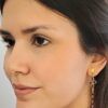 pendientes de fiesta Sybil amatistas y espinelas