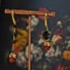 pendientes cortos l'art fet joia museo carmen thyssen andorra