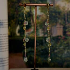pendientes Malvarosa, colección L'art fet Joia 2025