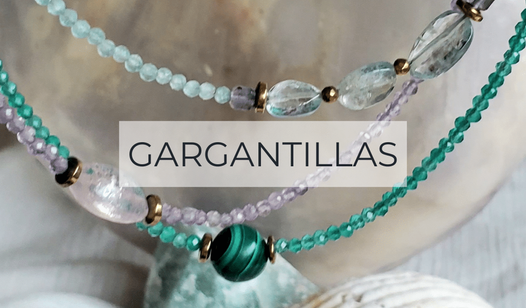 gargantillas piedras naturales