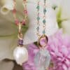 collares rosario con piedras naturales